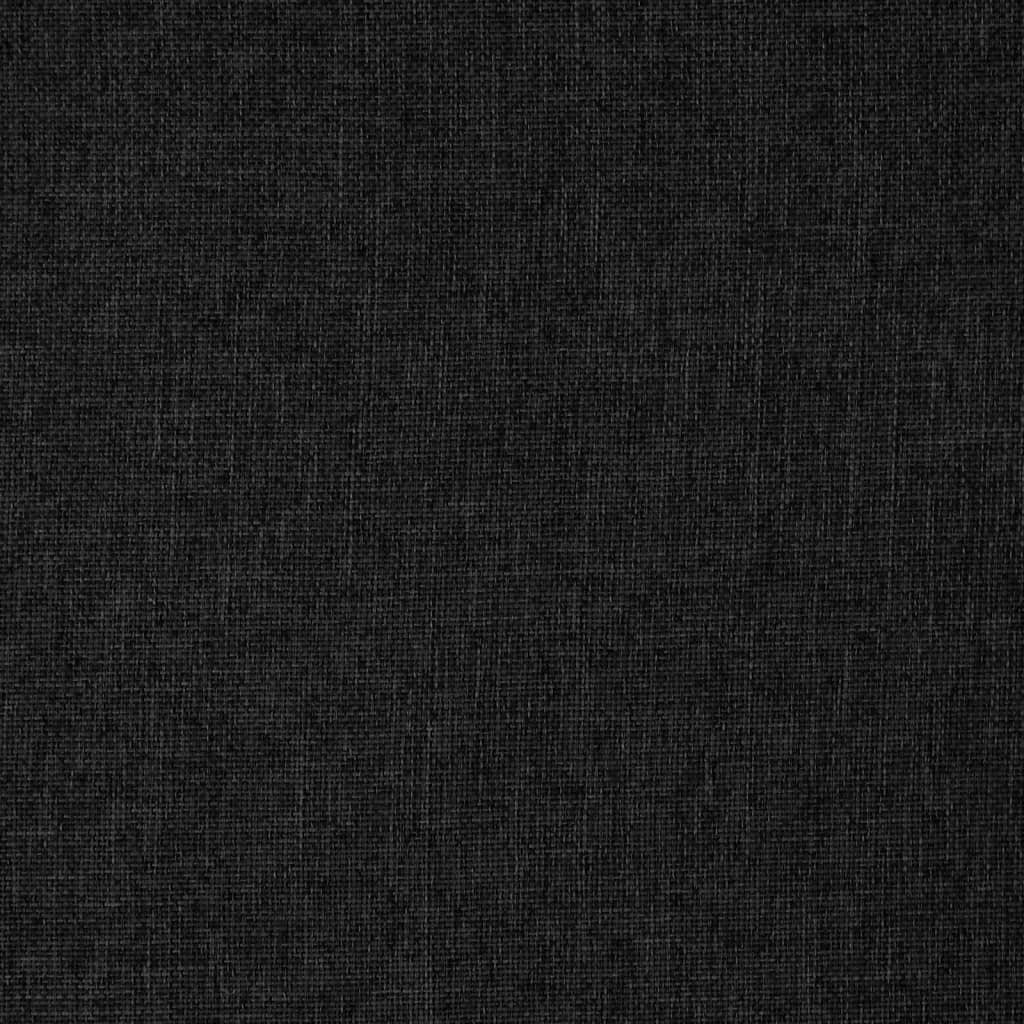 Fekete szövet forgó matracszék