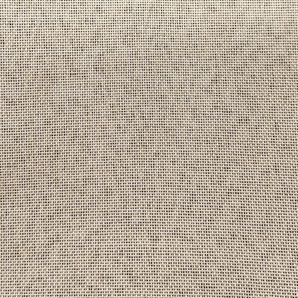 Krémszínű szövet összecsukható matracszék