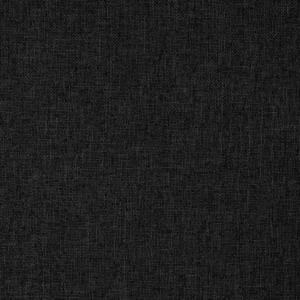 Fekete összecsukható szövet matracszék