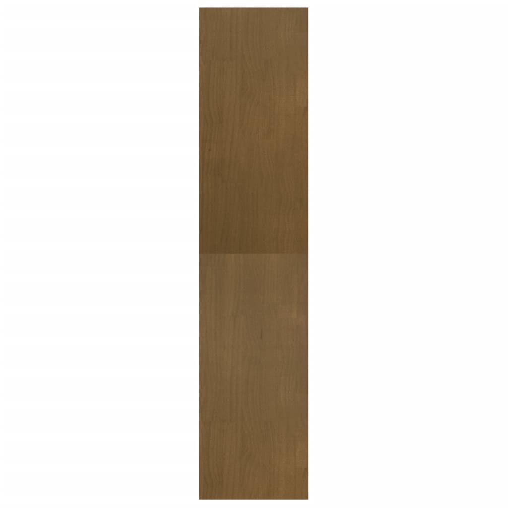 Mézbarna fenyőfa könyvszekrény térelválasztó 40 x 30 x 135,5 cm