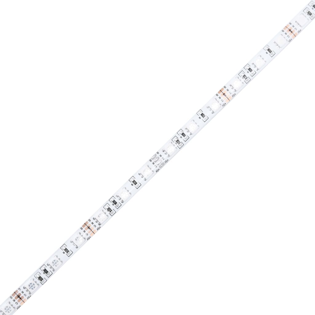 2 db betonszürke éjjeliszekrény led-lámpákkal 60 x 35 x 40 cm