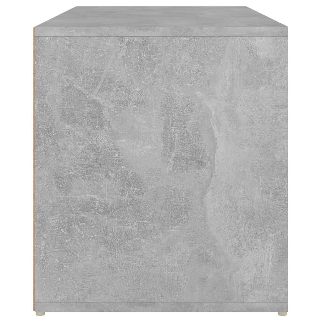 Betonszürke forgácslap előszobapad 80 x 40 x 45 cm Betonszürke forgácslap előszobapad 80 x 40 x 45 cm