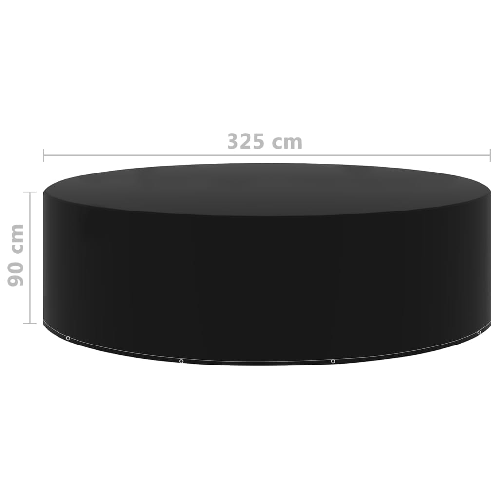 2 db kertibútor-védőhuzat 10 fűzőlyukkal 325 x 90 cm