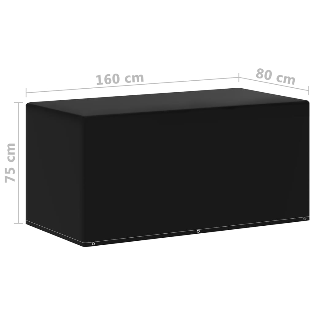 2 db kertibútor-takaró 6 fűzőlyukkal 160 x 80 x 75 cm
