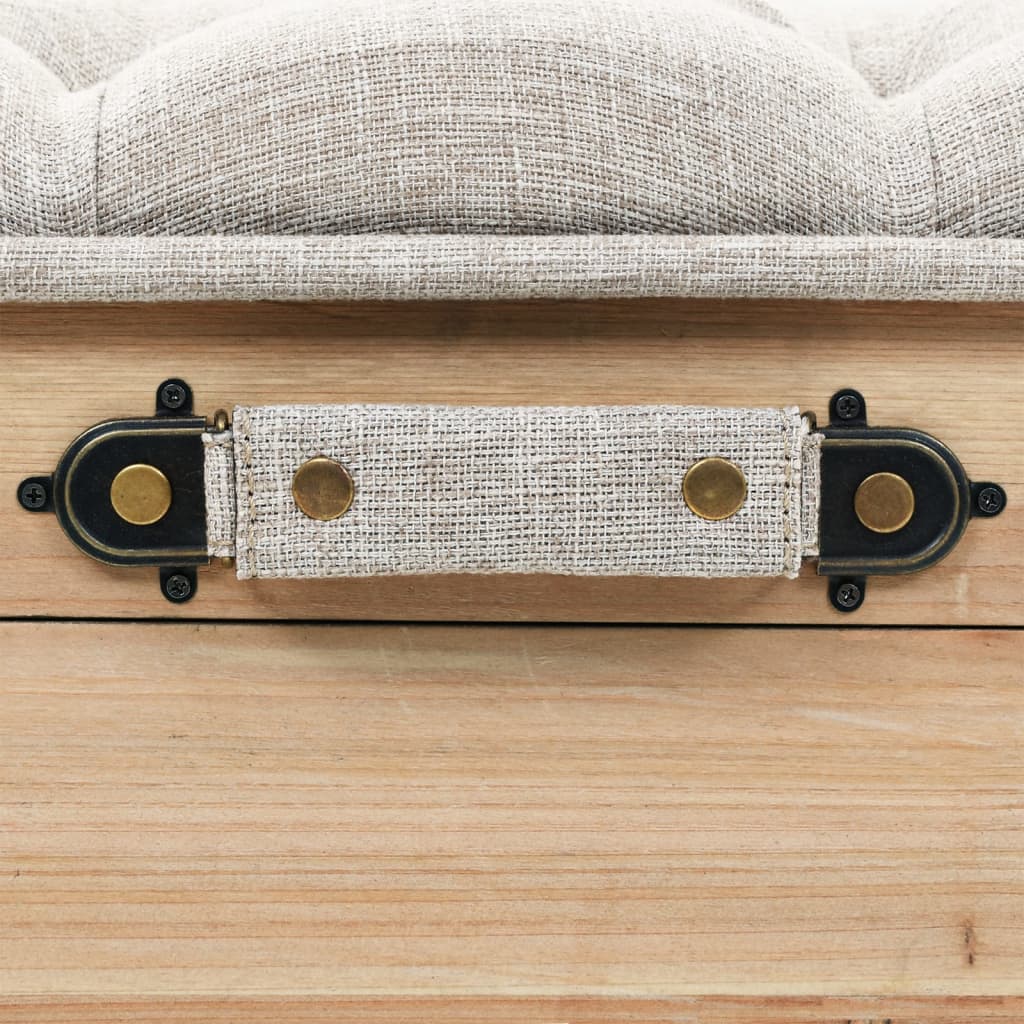 Tömör fenyőfa tárolópad 110 cm