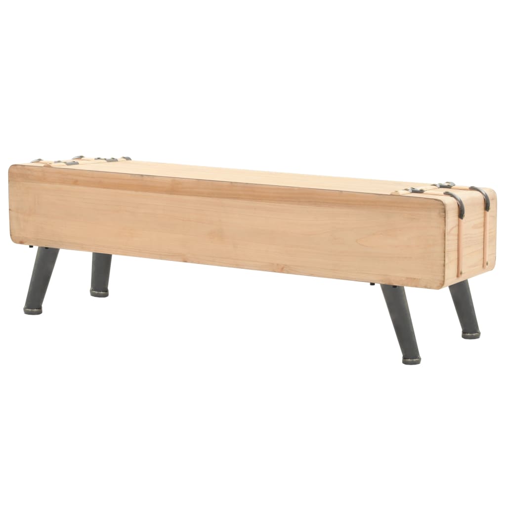 Tömör fenyőfa tv-szekrény 110 x 33 x 35 cm