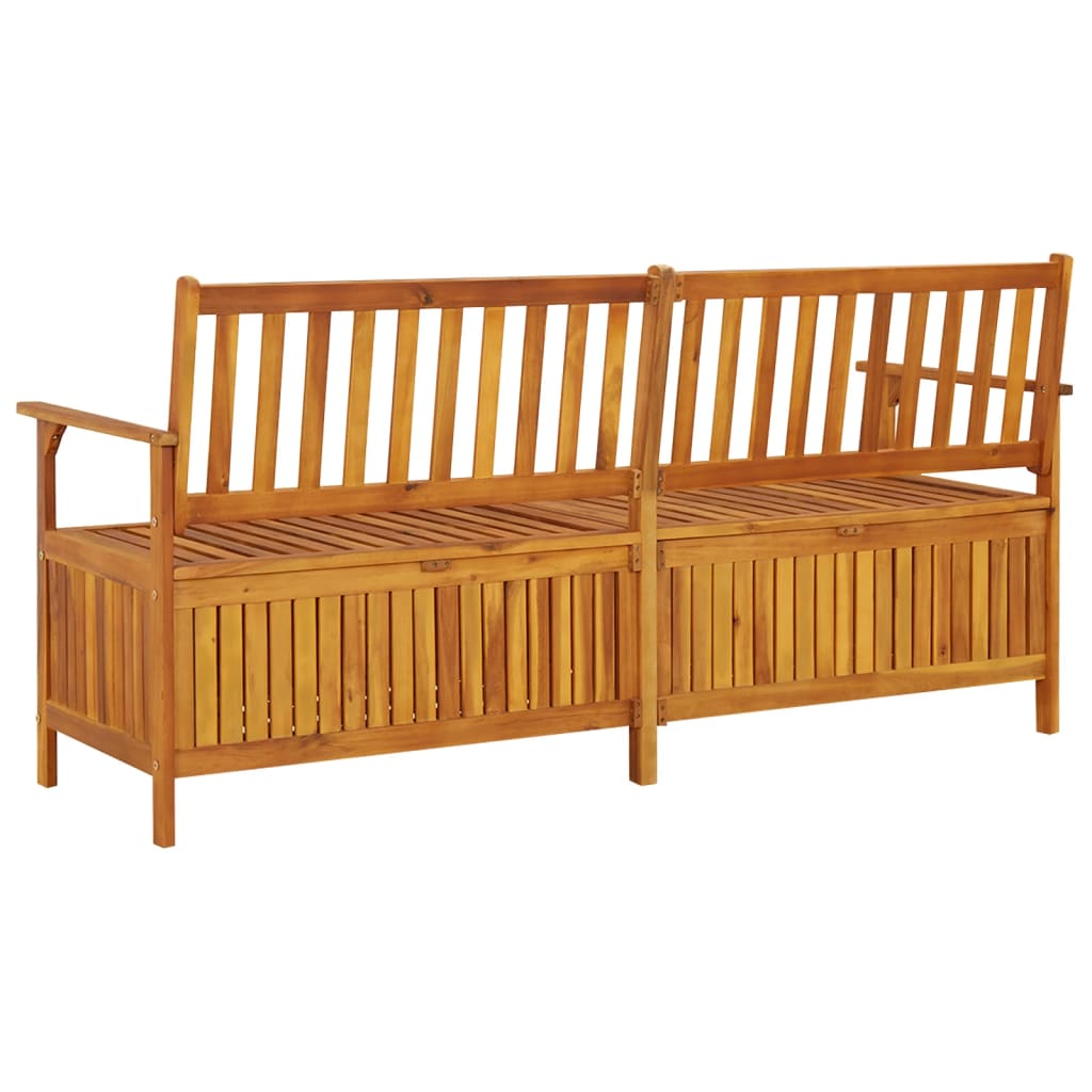 Tömör akácfa tárolópad 170 cm