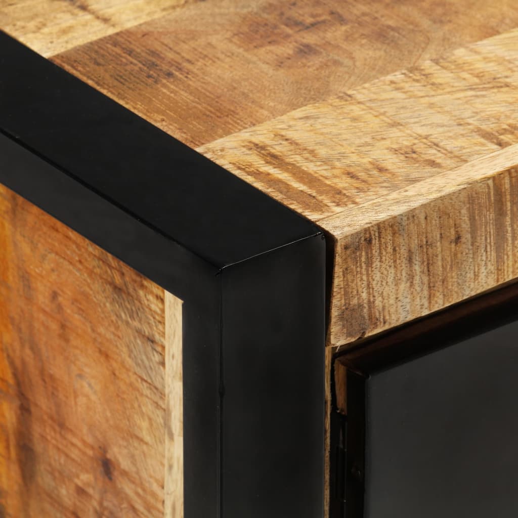 Tömör mangófa tv-szekrény 120 x 30 x 40 cm