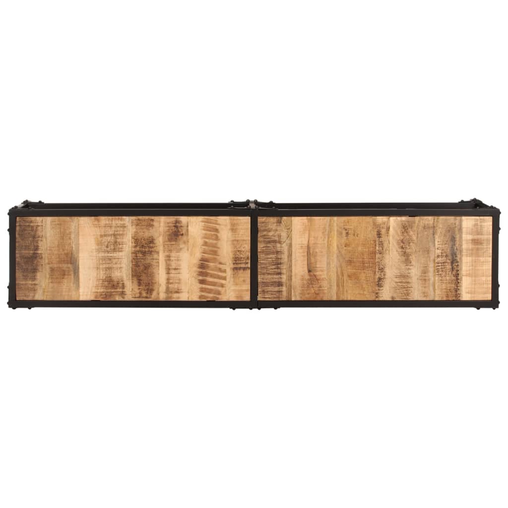 Tömör mangófa tv-szekrény 150 x 30 x 41 cm