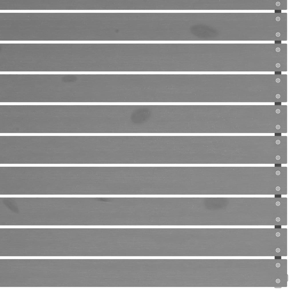 4 részes szürke tömör fenyőfa kerti ülőgarnitúra