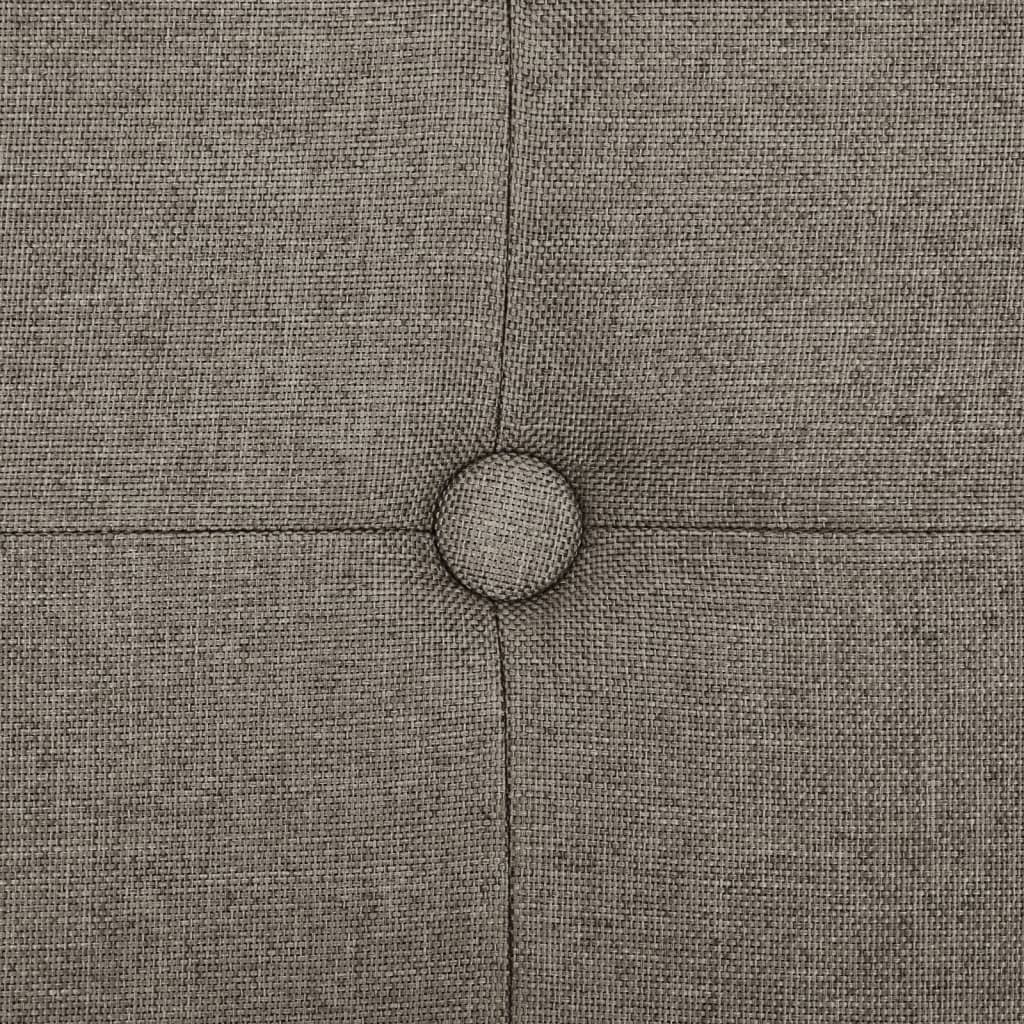 Tópszínű összecsukható művászon tárolópad