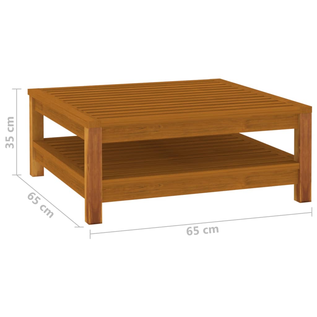 7 részes tömör akácfa kerti ülőgarnitúra párnával