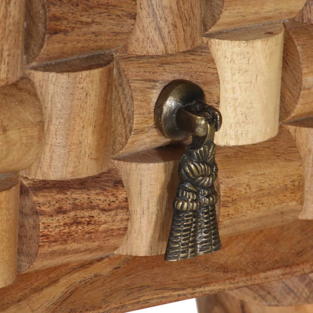 Tömör akácfa íróasztal 115 x 50 x 76 cm