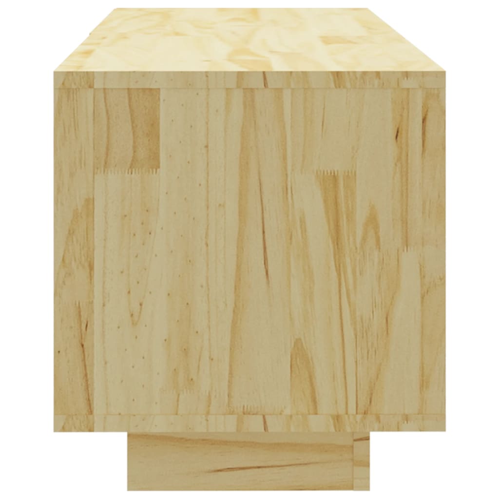 Tömör fenyőfa tv-szekrény 110 x 30 x 33,5 cm Tömör fenyőfa tv-szekrény 110 x 30 x 33,5 cm