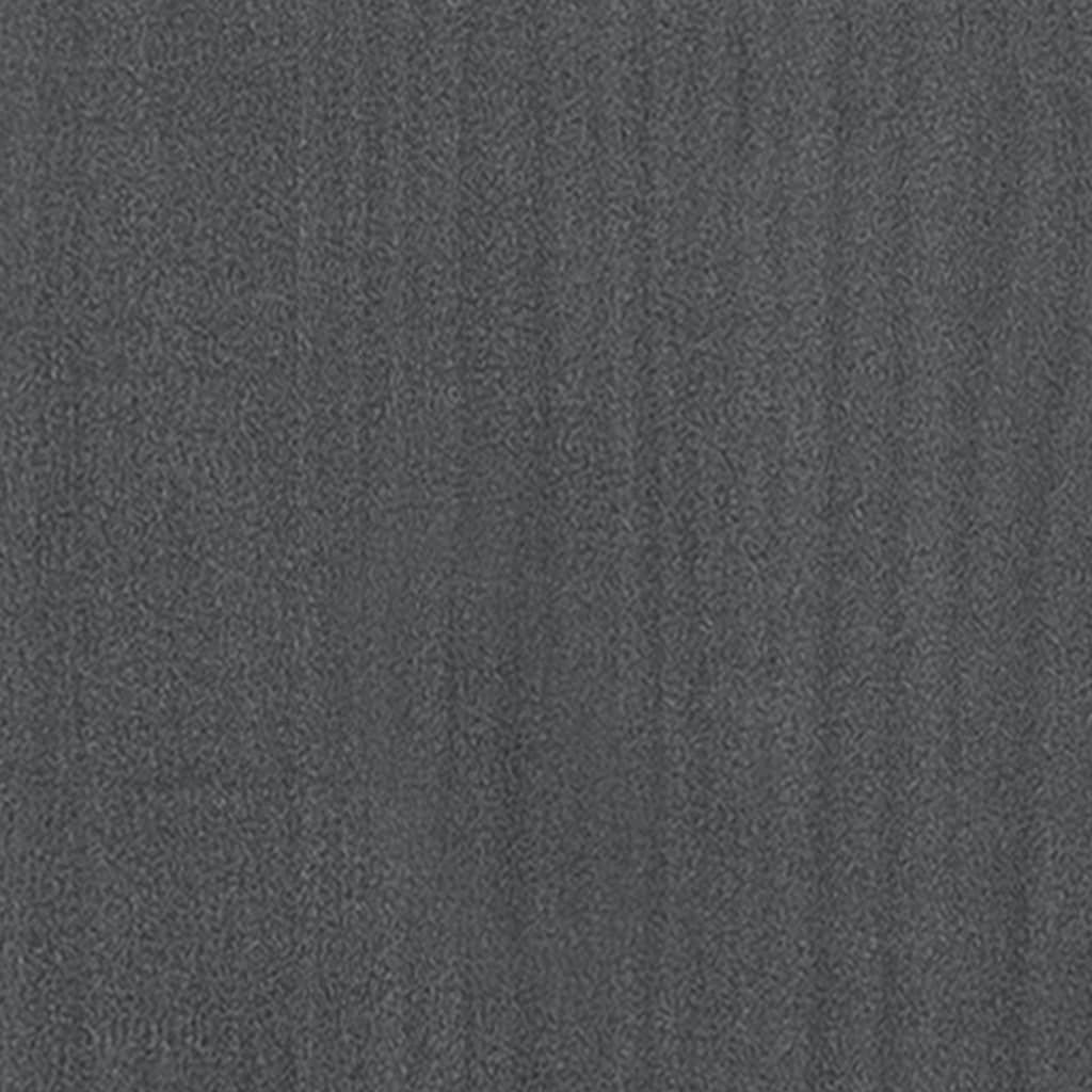 Szürke tömör fenyőfa tv-szekrény 110 x 30 x 40 cm Szürke tömör fenyőfa tv-szekrény 110 x 30 x 40 cm