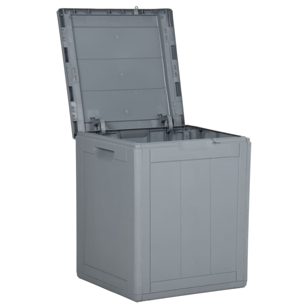 Szürke pp rattan kerti tároló doboz 90 l Szürke pp rattan kerti tároló doboz 90 l