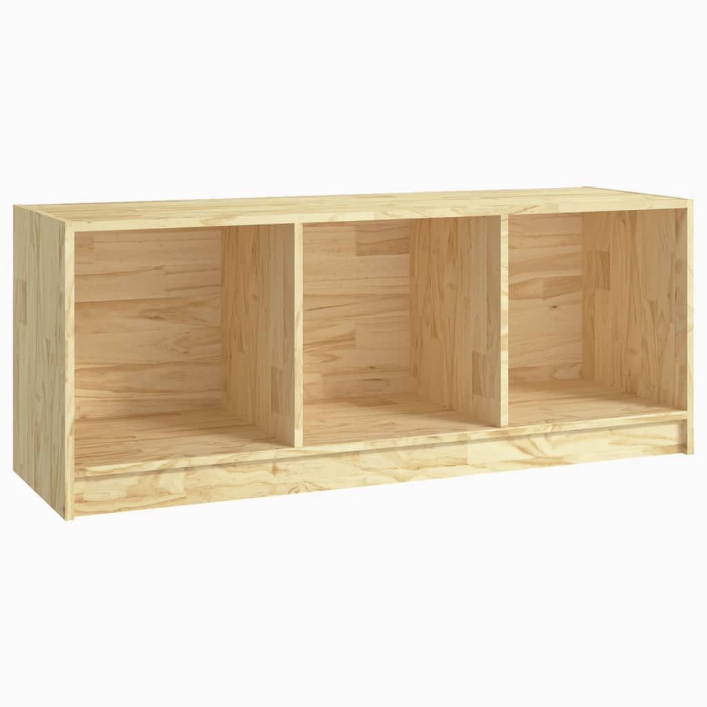 Tömör fenyőfa tv-szekrény 104 x 33 x 41 cm Tömör fenyőfa tv-szekrény 104 x 33 x 41 cm