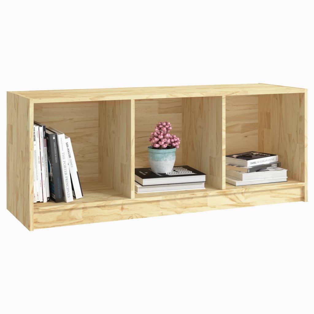 Tömör fenyőfa tv-szekrény 104 x 33 x 41 cm Tömör fenyőfa tv-szekrény 104 x 33 x 41 cm