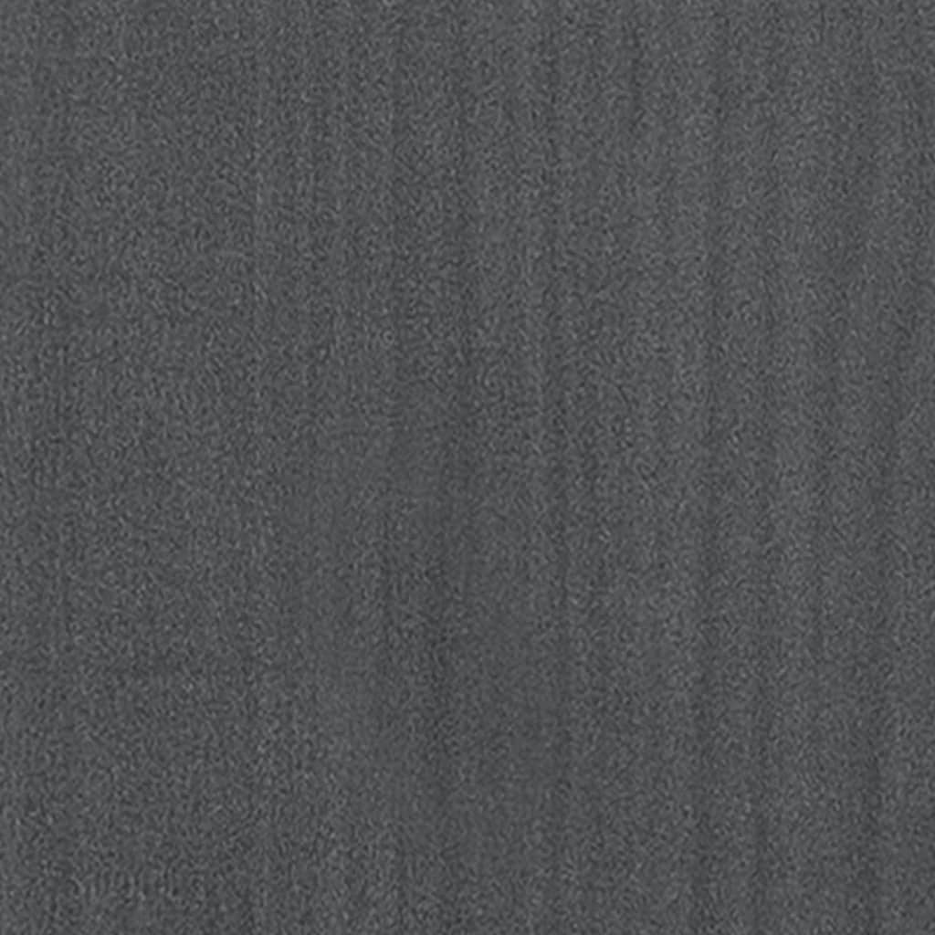 Szürke tömör fenyőfa tv-szekrény 104 x 33 x 41 cm Szürke tömör fenyőfa tv-szekrény 104 x 33 x 41 cm