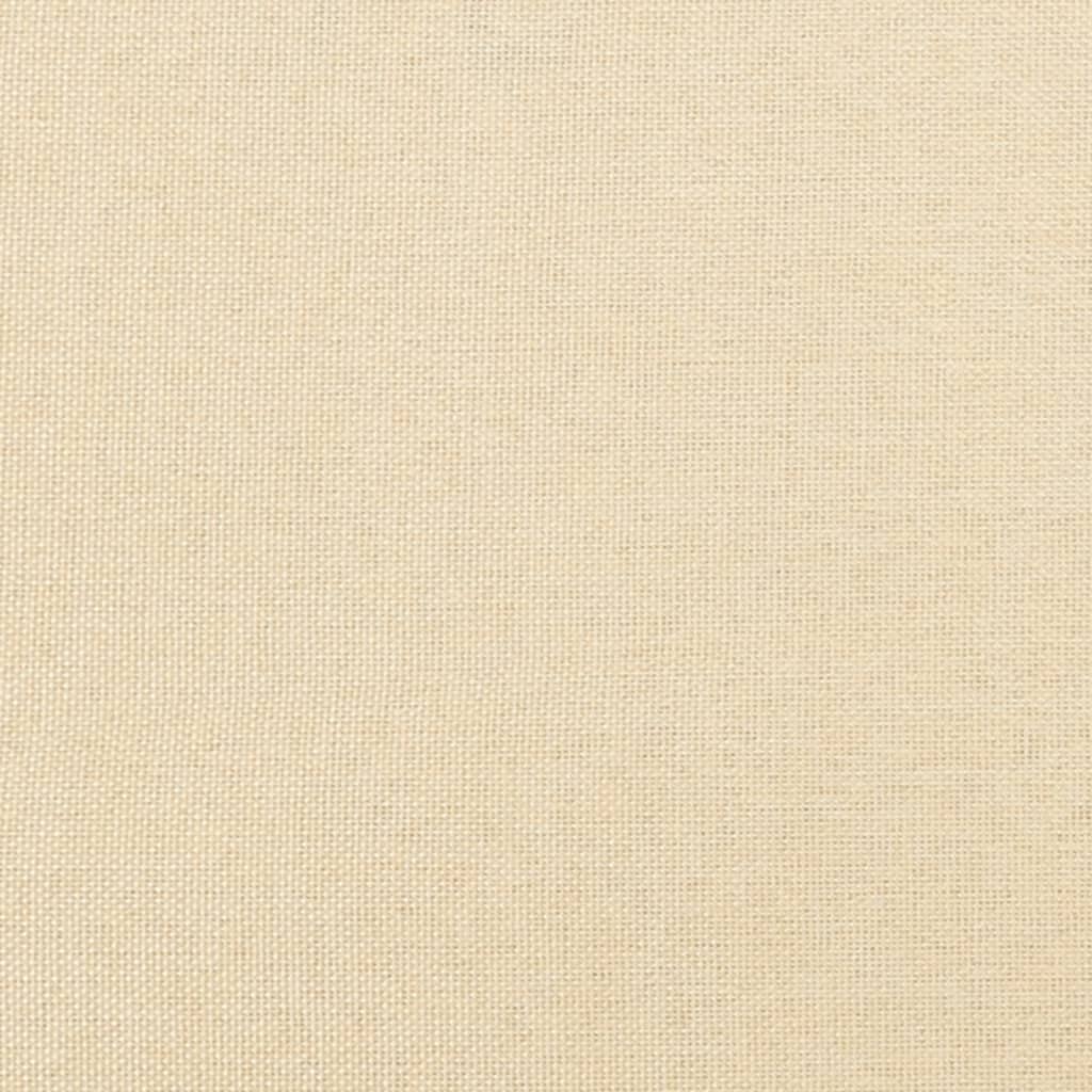 Krémszínű szövet felállást segítő dönthető fotel