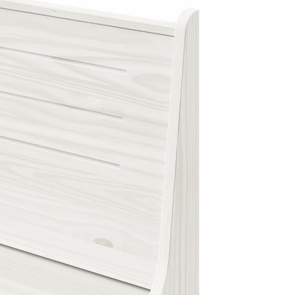 3 részes fehér tömör fenyőfa étkezőgarnitúra