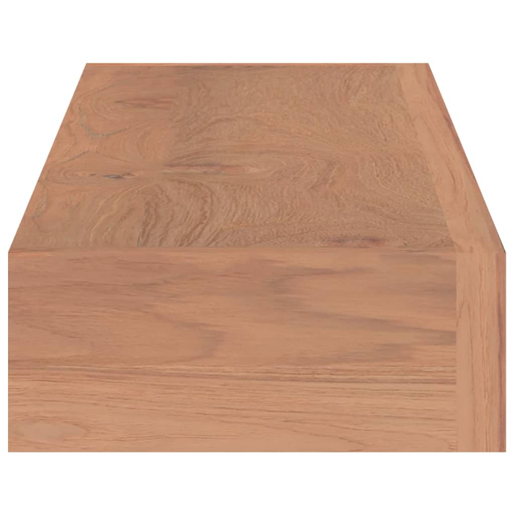 2 darab tömör tíkfa falipolc 90 x 15 x 6 cm