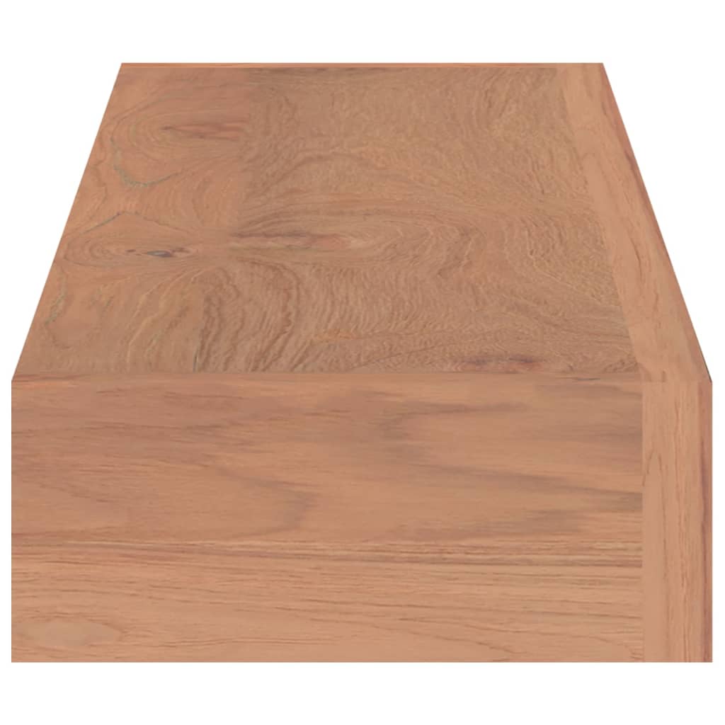 2 darab tömör tíkfa falipolc 110 x 15 x 6 cm