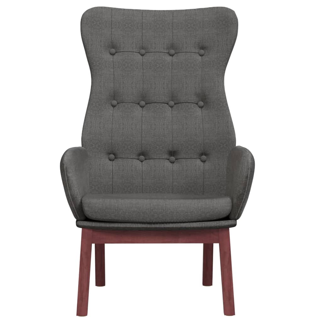 Sötétszürke szövet pihenőfotel