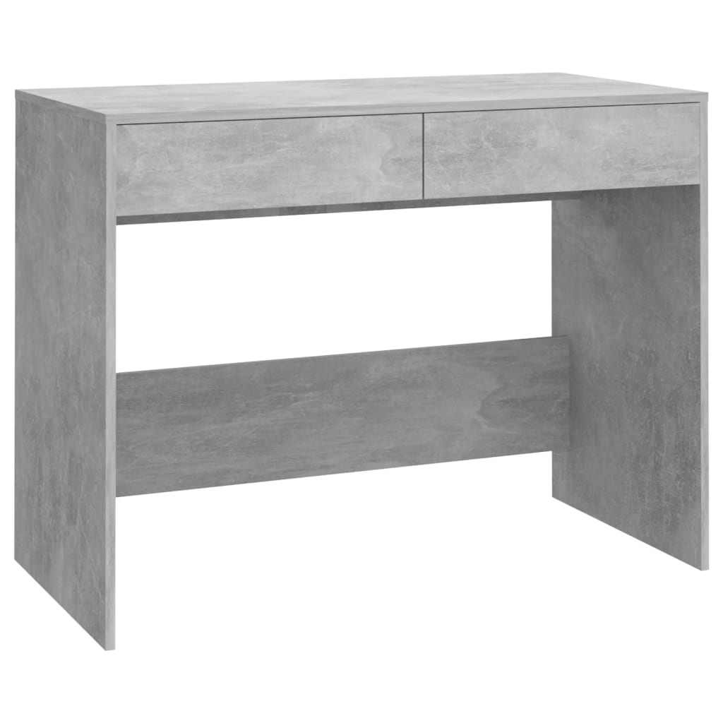 Betonszürke forgácslap íróasztal 101 x 50 x 76,5 cm Betonszürke forgácslap íróasztal 101 x 50 x 76,5 cm