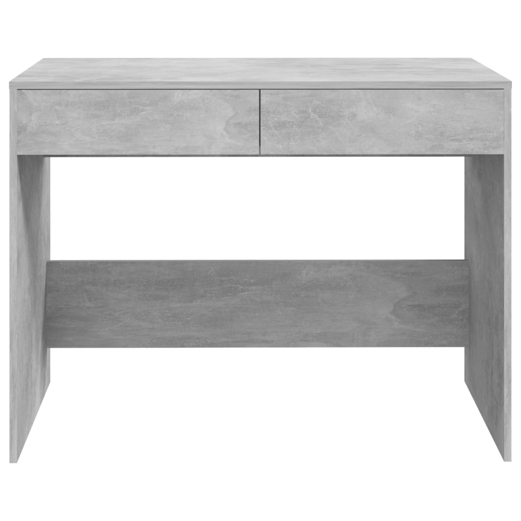 Betonszürke forgácslap íróasztal 101 x 50 x 76,5 cm Betonszürke forgácslap íróasztal 101 x 50 x 76,5 cm