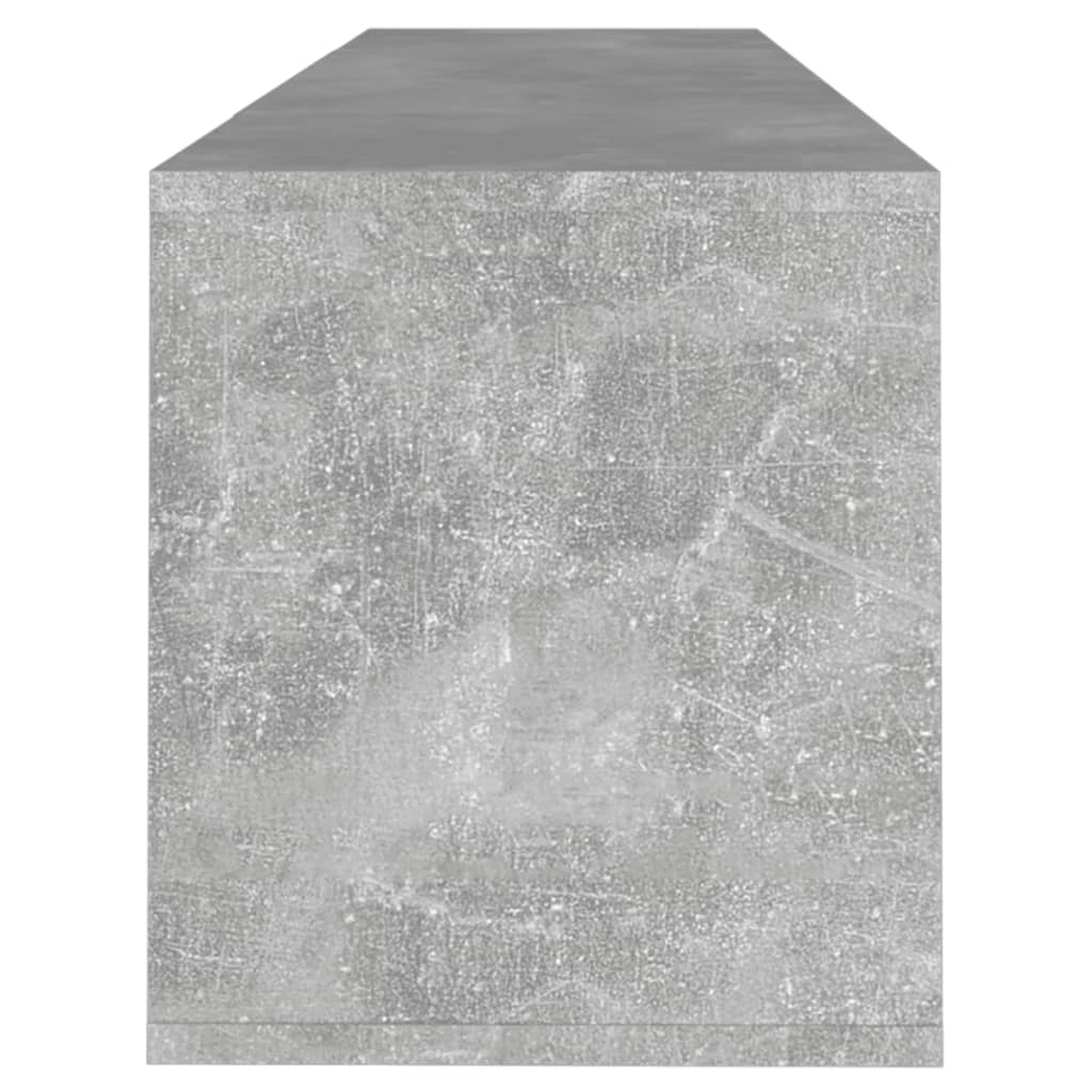 Betonszürke forgácslap tv-szekrény 120 x 30 x 40,5 cm Betonszürke forgácslap tv-szekrény 120 x 30 x 40,5 cm