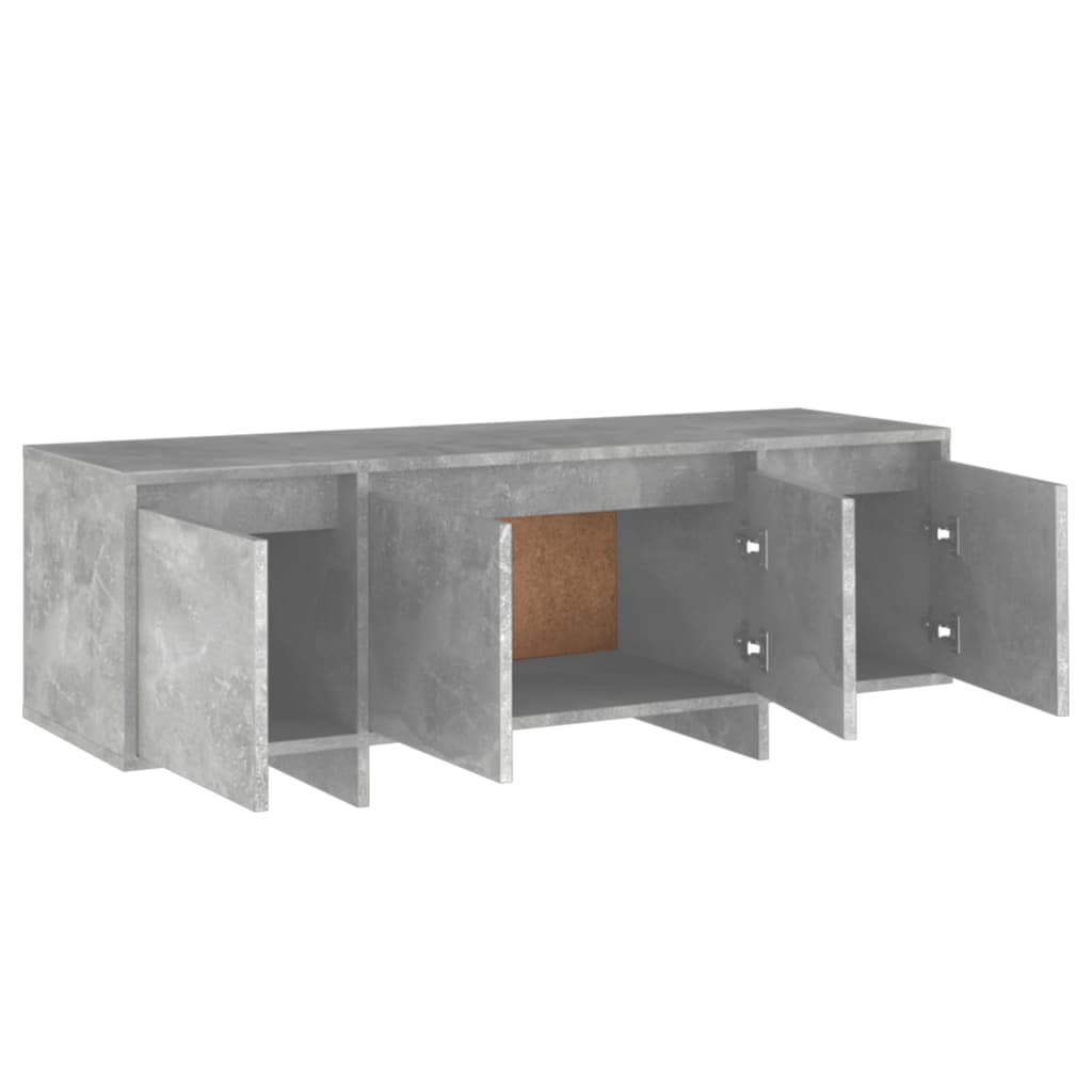 Betonszürke forgácslap tv-szekrény 120 x 30 x 40,5 cm Betonszürke forgácslap tv-szekrény 120 x 30 x 40,5 cm