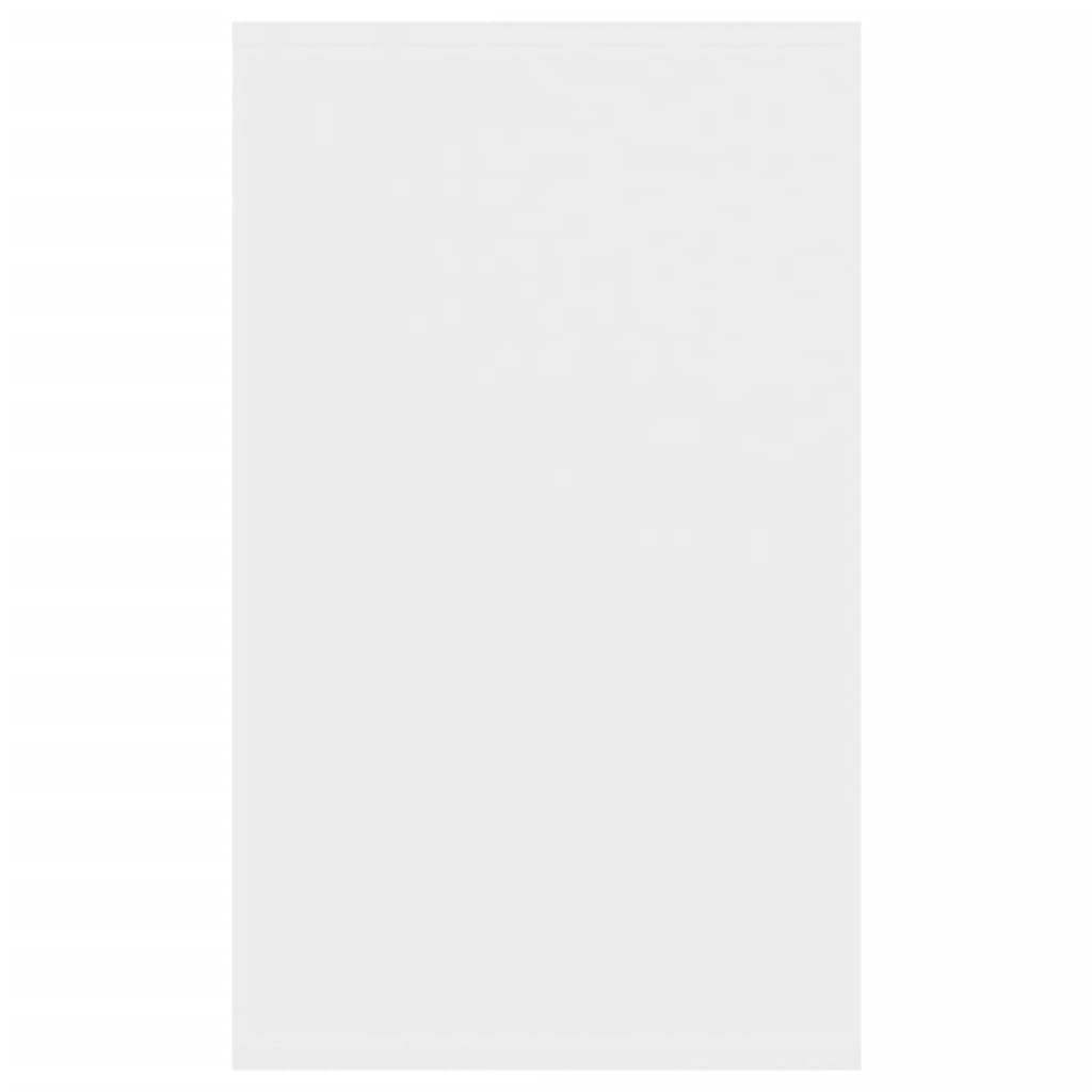 Fehér forgácslap tálalószekrény 3 fiókkal 120 x 41 x 75 cm