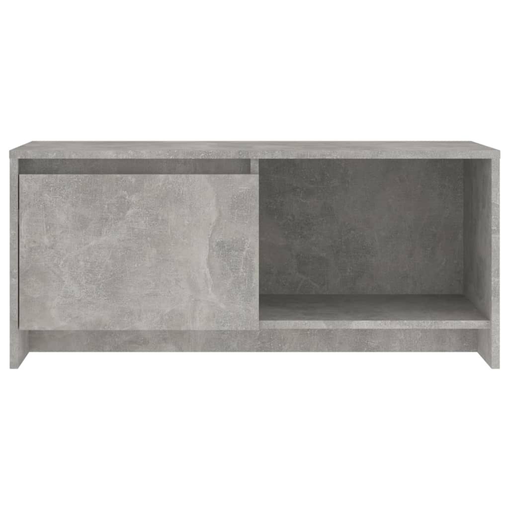 Betonszürke forgácslap tv-szekrény 90 x 35 x 40 cm