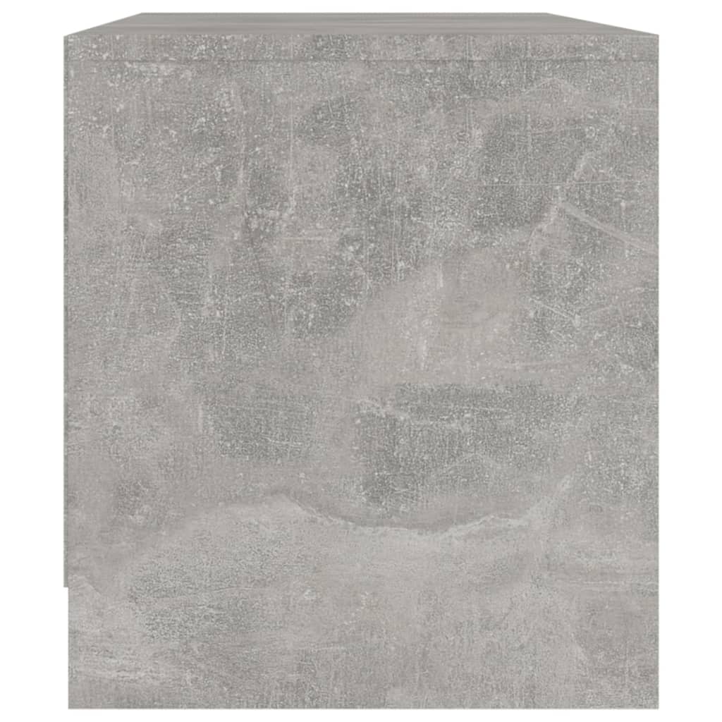 Betonszürke forgácslap tv-szekrény 90 x 35 x 40 cm