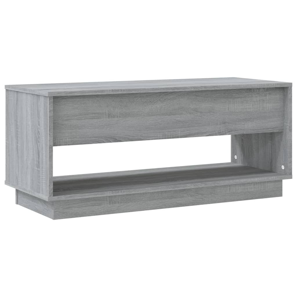 Szürke sonoma színű forgácslap tv-szekrény 102 x 41 x 44 cm