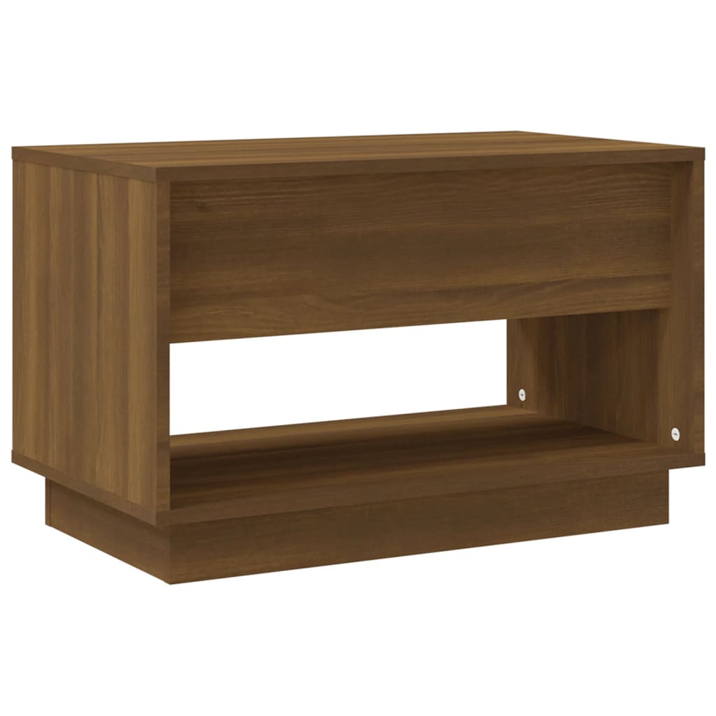 Barna tölgy színű forgácslap tv-szekrény 70 x 41 x 44 cm