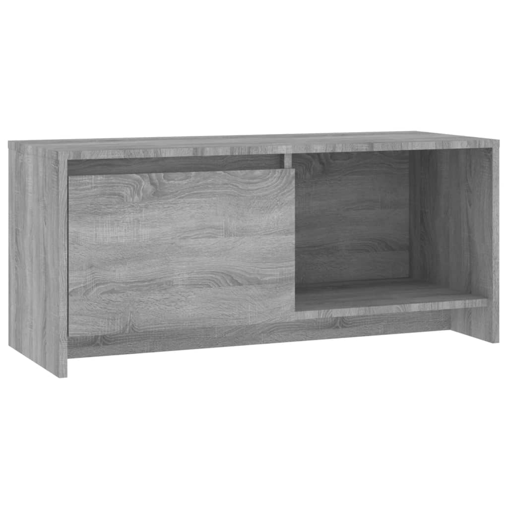 Szürke-sonoma színű forgácslap tv-szekrény 90 x 35 x 40 cm Szürke-sonoma színű forgácslap tv-szekrény 90 x 35 x 40 cm