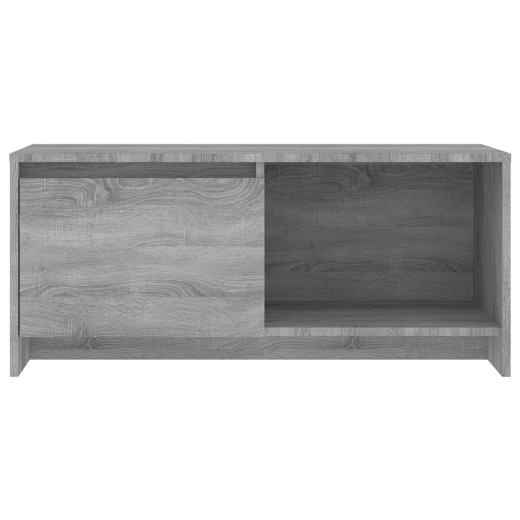 Szürke-sonoma színű forgácslap tv-szekrény 90 x 35 x 40 cm Szürke-sonoma színű forgácslap tv-szekrény 90 x 35 x 40 cm