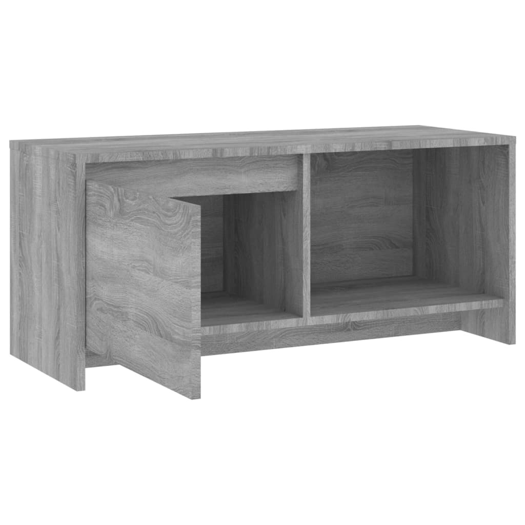 Szürke-sonoma színű forgácslap tv-szekrény 90 x 35 x 40 cm Szürke-sonoma színű forgácslap tv-szekrény 90 x 35 x 40 cm