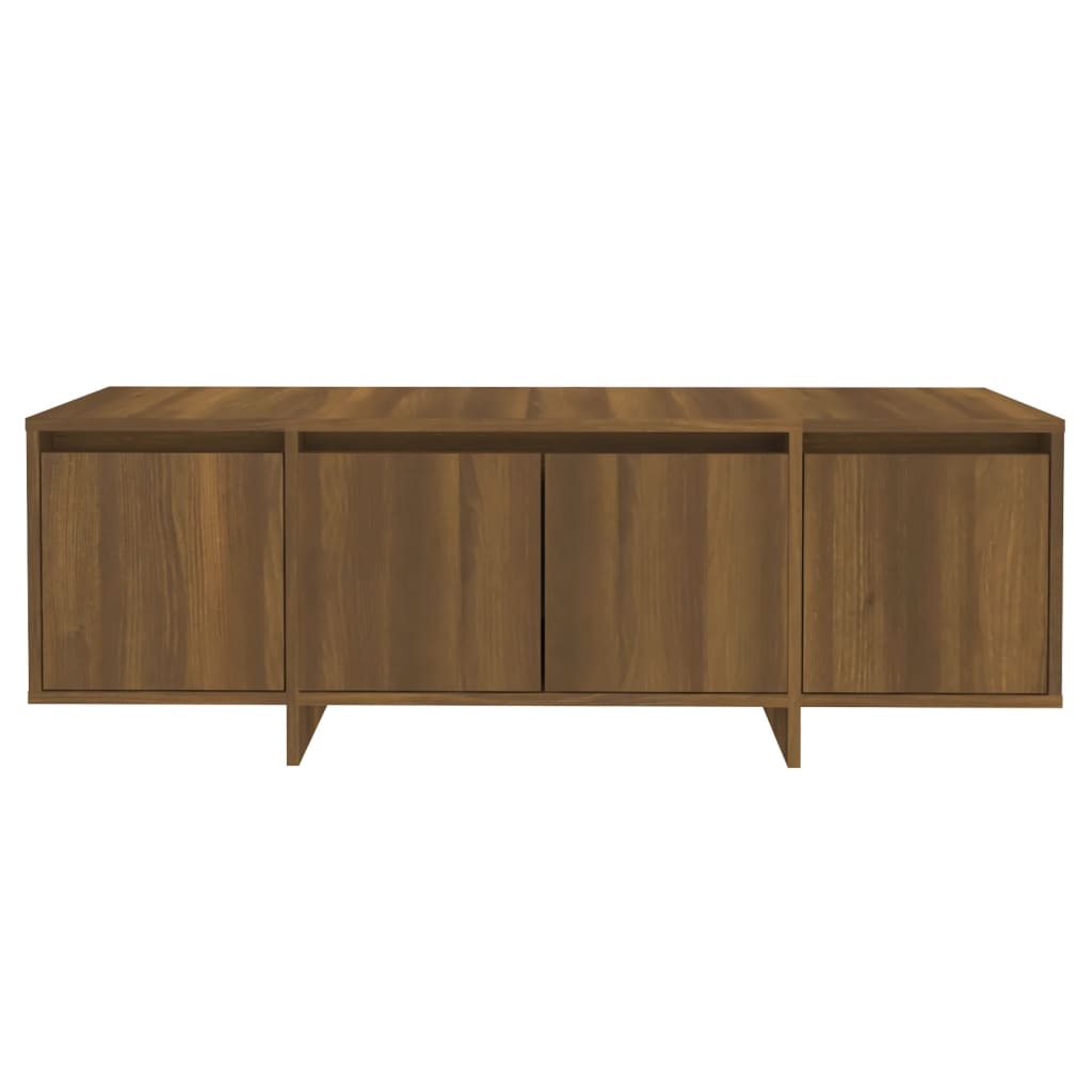 Barna tölgy színű forgácslap tv-szekrény 120 x 30 x 40,5 cm Barna tölgy színű forgácslap tv-szekrény 120 x 30 x 40,5 cm