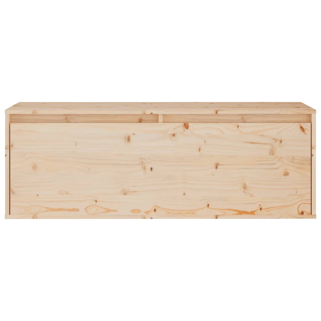 Tömör fenyőfa faliszekrény 100 x 30 x 35 cm