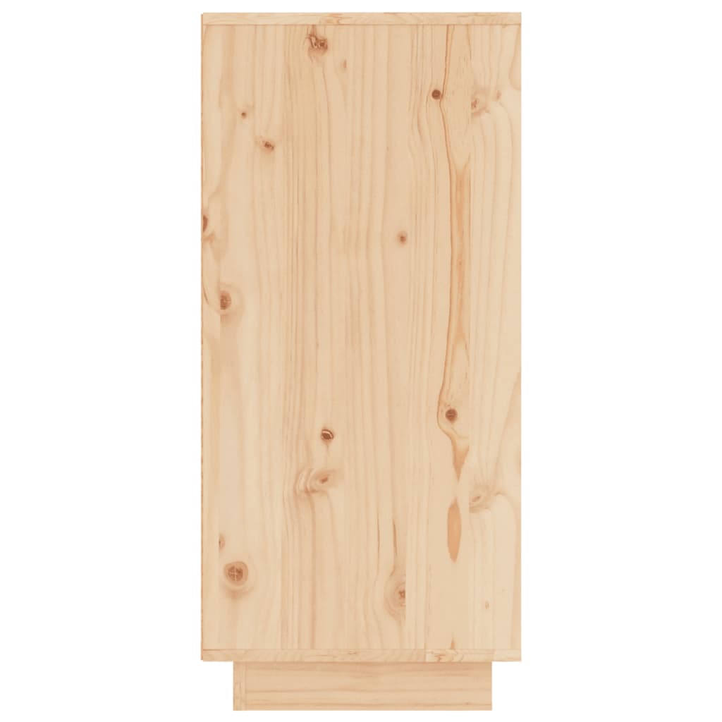 2 db tömör fenyőfa tálalószekrény 31,5 x 34 x 75 cm