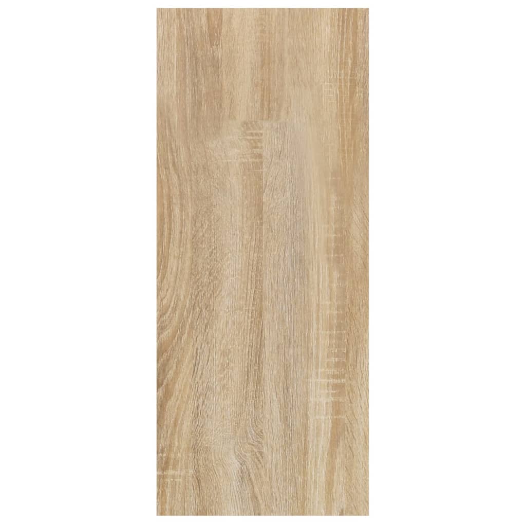 Sonoma-tölgyszínű térelválasztó könyvszekrény 60 x 30 x 72 cm