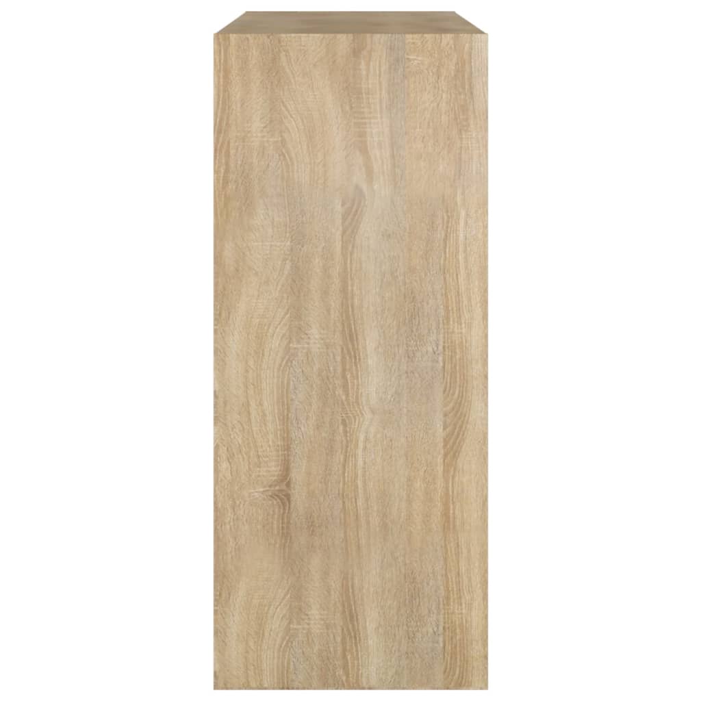 Sonoma tölgy térelválasztó könyvszekrény 80 x 30 x 72 cm