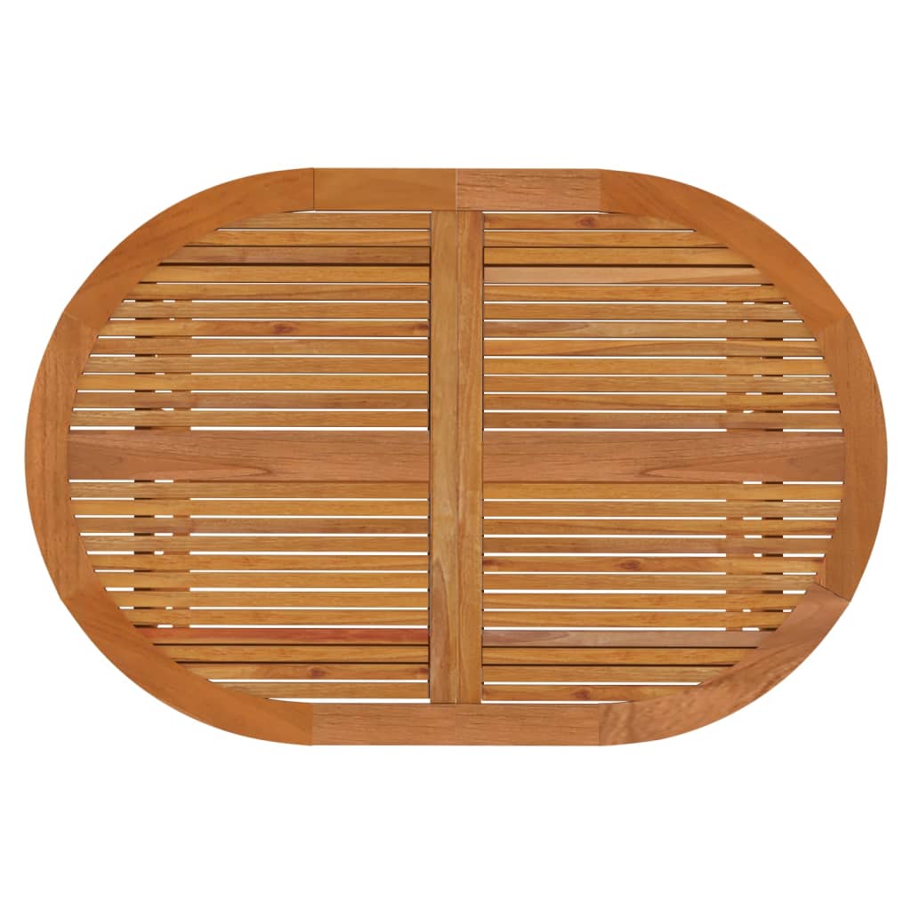 Tömör eukaliptuszfa kerti asztal 200 x 100 x 75 cm