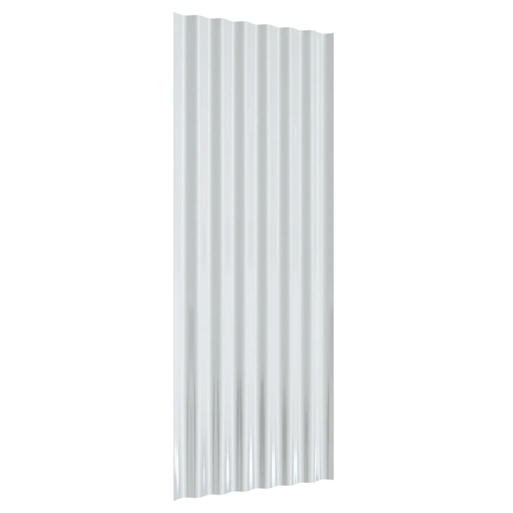 12 db zöld horganyzott acél tetőpanel 100 x 36 cm