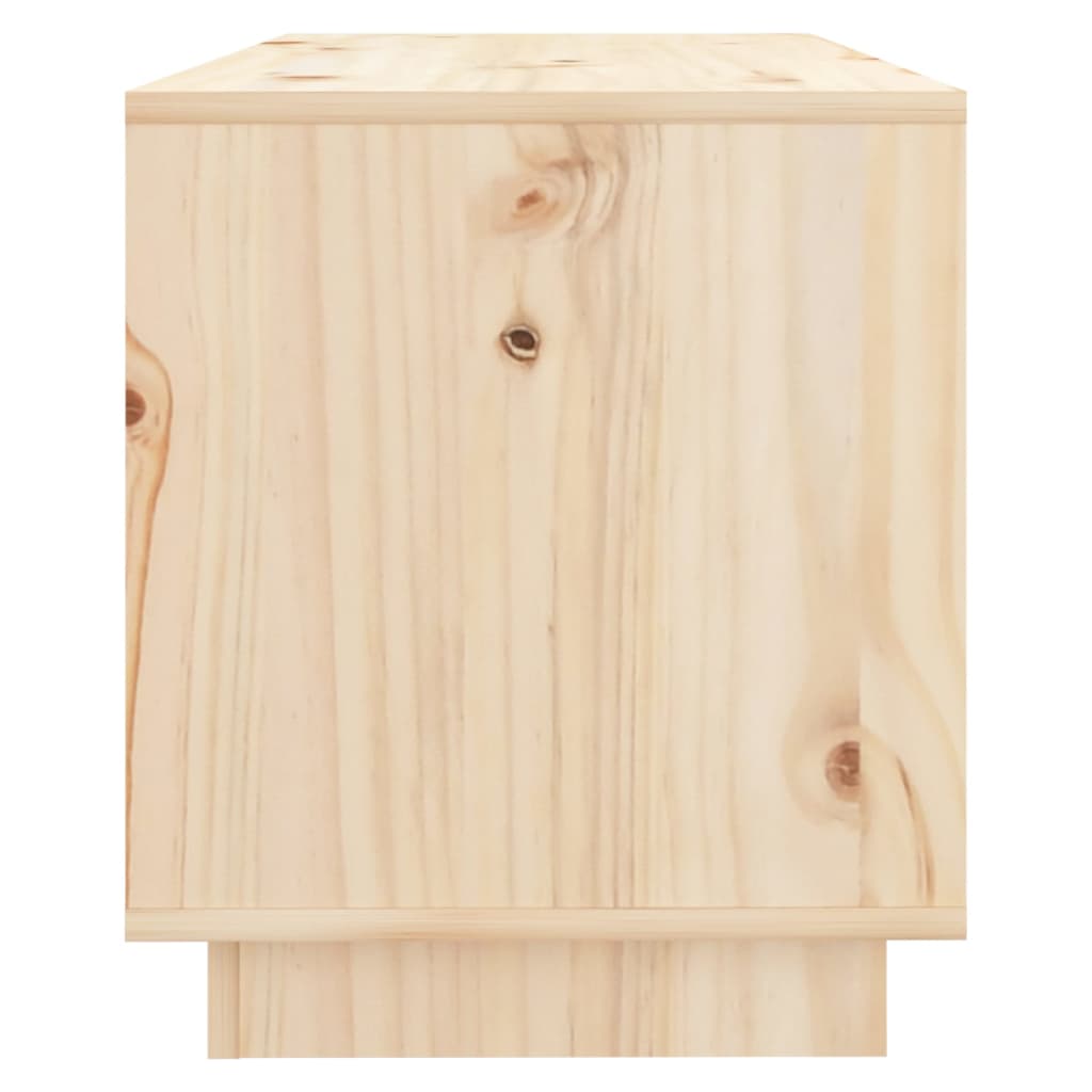 Tömör fenyőfa tv-szekrény 74 x 34 x 40 cm Tömör fenyőfa tv-szekrény 74 x 34 x 40 cm