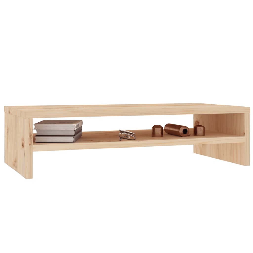 Tömör fenyőfa monitorállvány 50 x 24 x 13 cm Tömör fenyőfa monitorállvány 50 x 24 x 13 cm