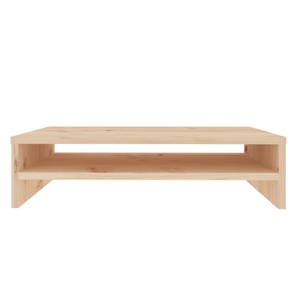 Tömör fenyőfa monitorállvány 50 x 24 x 13 cm Tömör fenyőfa monitorállvány 50 x 24 x 13 cm